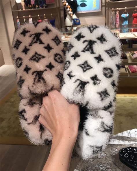 louis vuitton mink slippers price|Slippers & Slides .